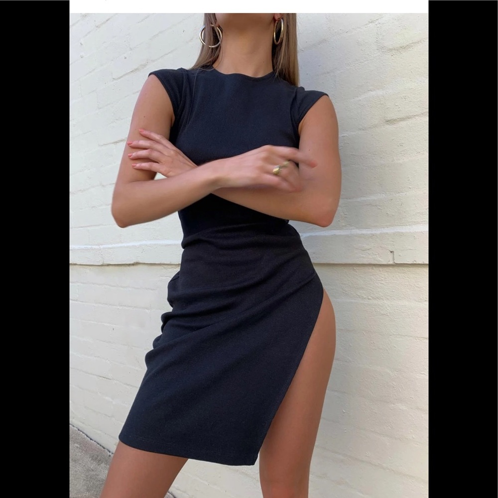 NWT Lioness High Slit Don’t Blame Me MIDI Dress M